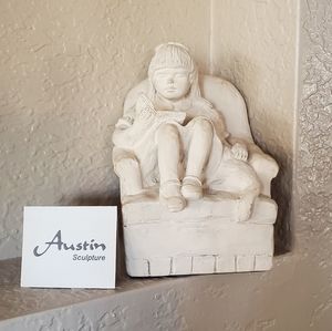 Vintage Austin Sculpture 'Tales and Tails'